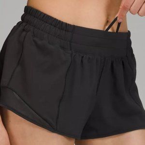 Hotty Hot LR Short 2.5" Lined (Size 0, Black)